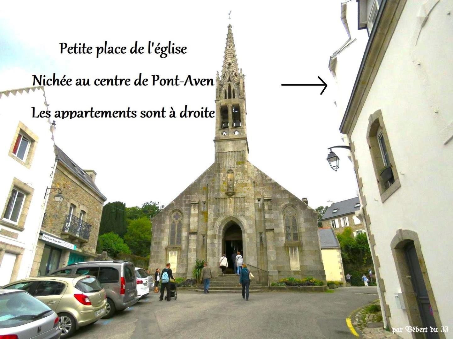 Ferienwohnung Le Parvis De Pont-Aven Exterior foto